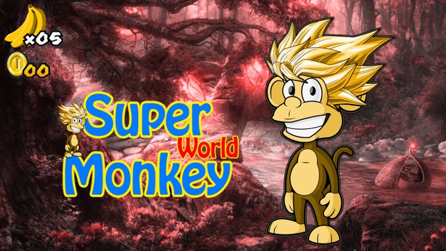 Super Monkey World - Adventures Banana Game island(圖4)-速報App