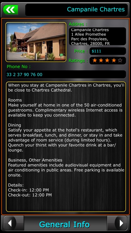 Chartres Offline Map Travel Guide