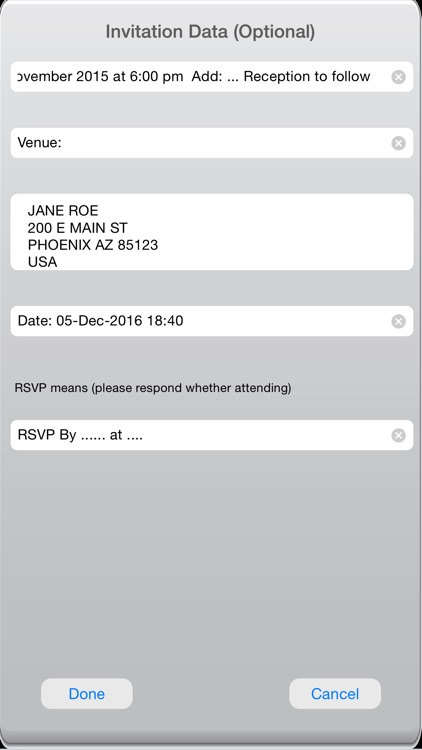 Wedding Invitation Cards Maker screenshot-3