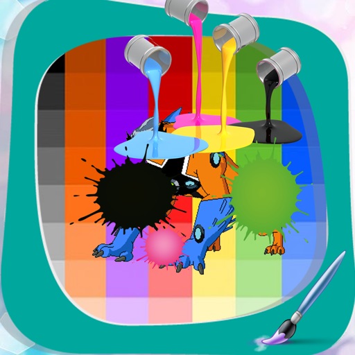 Kids Coloring for BEN Monster Version iOS App