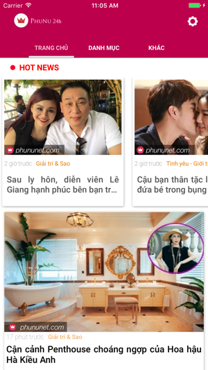 PhuNu24h - Mạng xã hội phụ nữ(圖2)-速報App