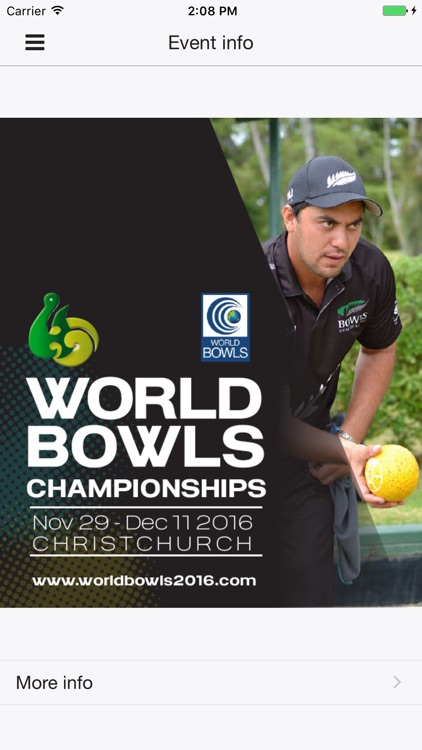 Bowls New Zealand App