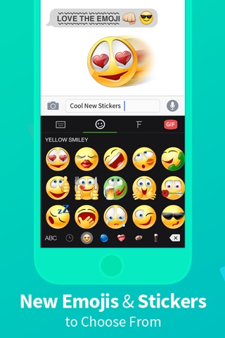 Joy Keyboard - animated GIFs, stickers and emojis screenshot 2