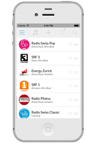 Radio Switzerland - Swiss radios - náhled