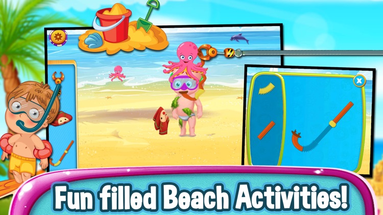 Kids Summer Vacation Adventures - At The Beach screenshot-4