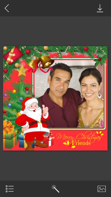 Creative Christmas HD Photo Frame - Picture art