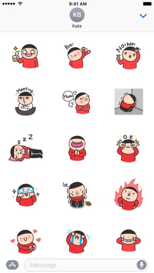 Aki's Daily Life − NHH Stickers(圖3)-速報App