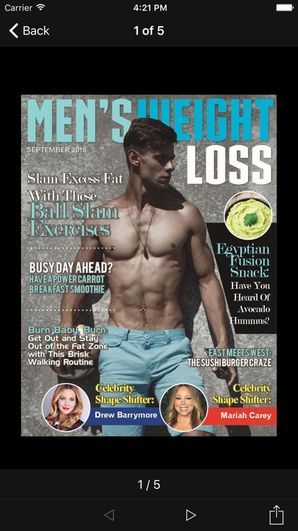 Men’s Weight Loss Magazine
