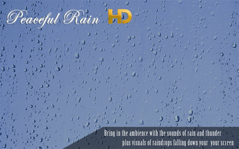 Peaceful Rain HD thumbnail 1