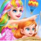 Rainbow Princess Makeover - Magic Kingdom Salon