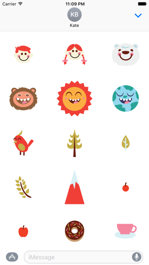 Scandi Kinder 45+ Stickers