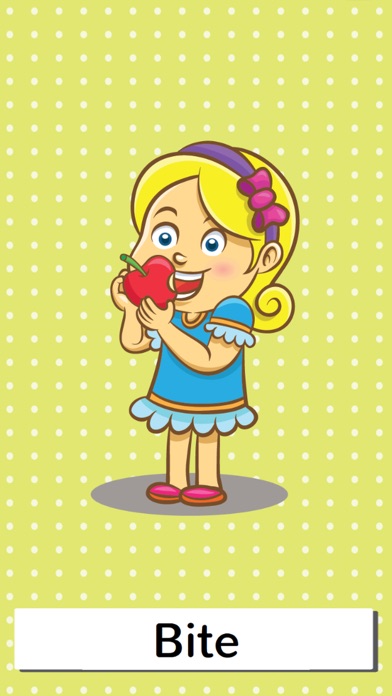 Baby Learn Verbs Flashcards: English Vocabulary Learning 1.0.1 IOS -