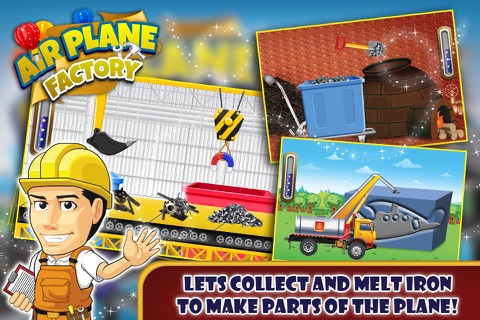 Airplane Factory – Build & design aircraft in this mechanic game for kids screenshot 2