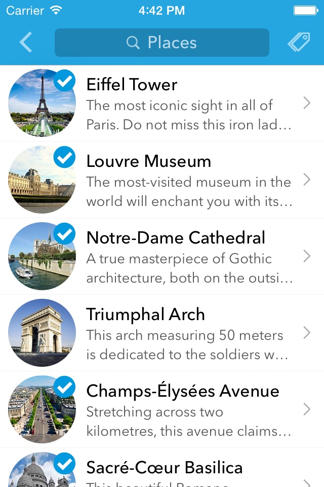 Paris Offline Map & City Guide screenshot 2