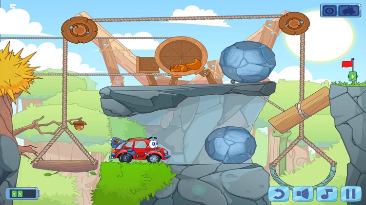 Wheely 4 Time Travel - Action Physics Puzzle Game screenshot-4