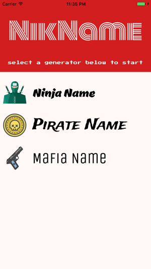 NikName - The Name Generator(圖1)-速報App