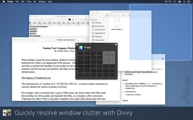 ‎Divvy - Window Manager Screenshot