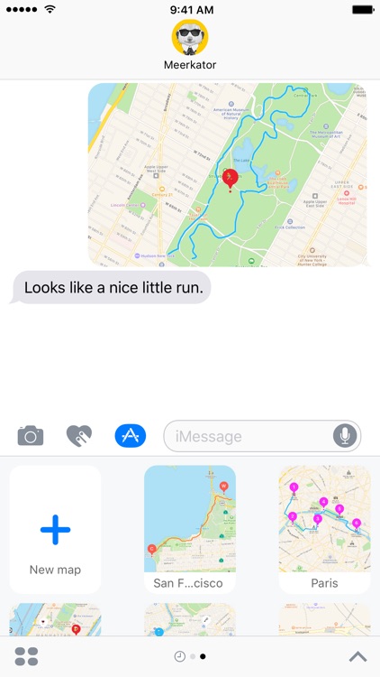 Mapsages · Interactive Map Messages by iosphere GmbH