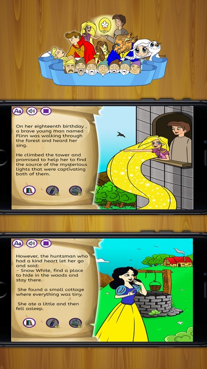 Classic fairy tales 2 interactive book - Premium