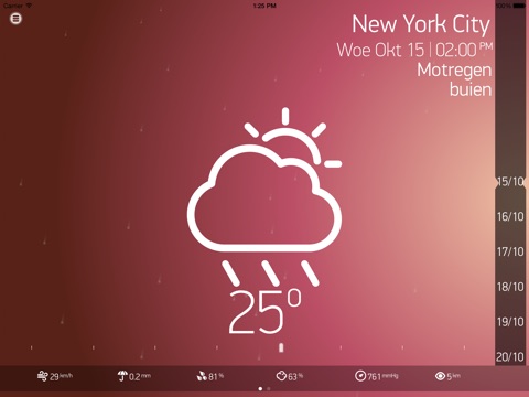 Weather Book for iPad screenshot 3