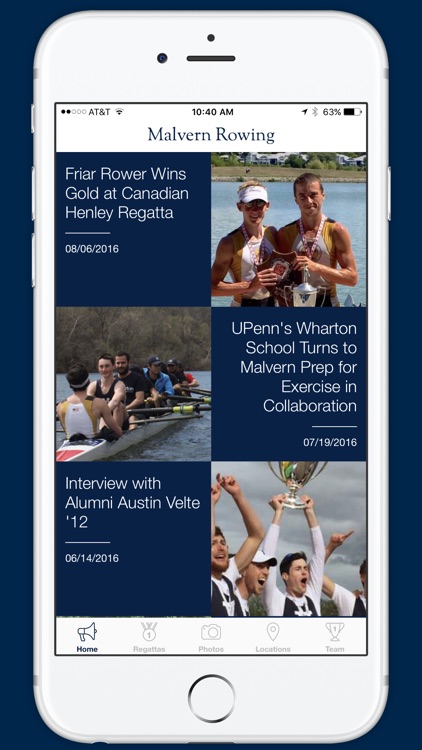 Malvern Prep Rowing