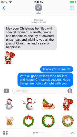 Merry Christmas Emoji Sticker