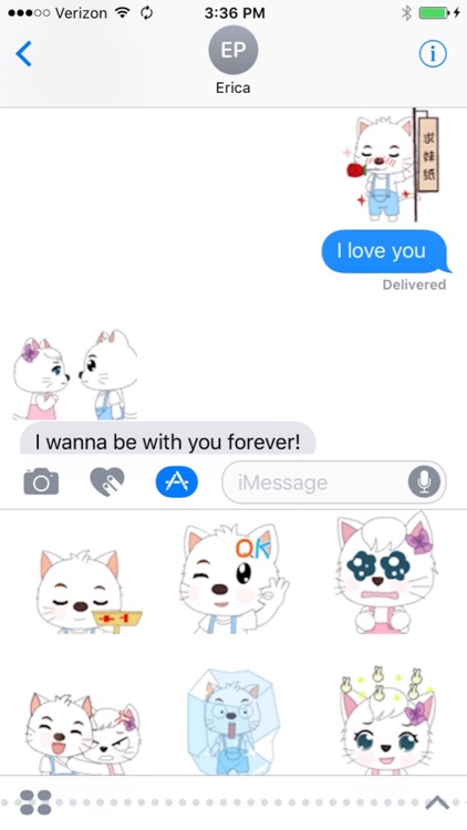 Animated Cat Emojis for iMessages screenshot-4