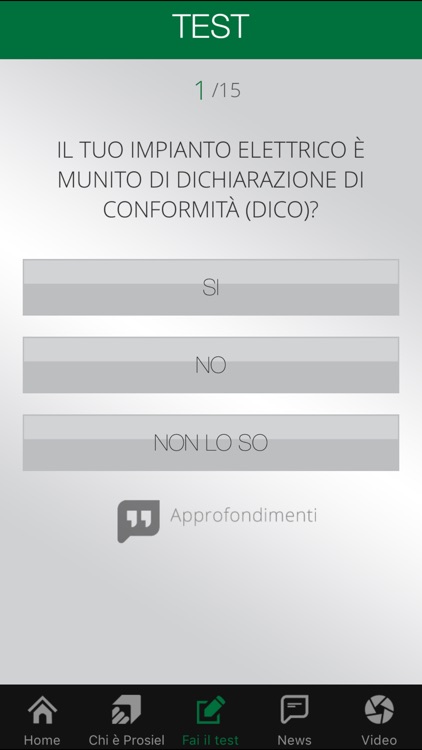 PROSIEL SICUREZZA E INNOVAZIONE PER LA TUA CASA