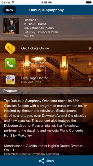 Dubuque Symphony Orchestra(圖3)-速報App