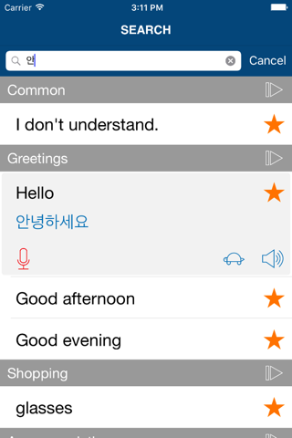 Learn Korean Phrases Pro screenshot 4