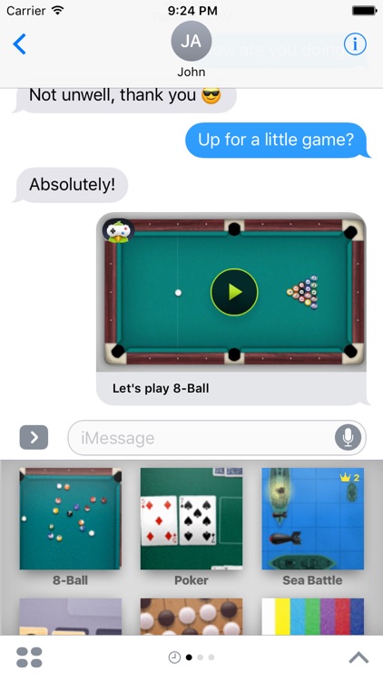 Fun Games To Play within iMessage