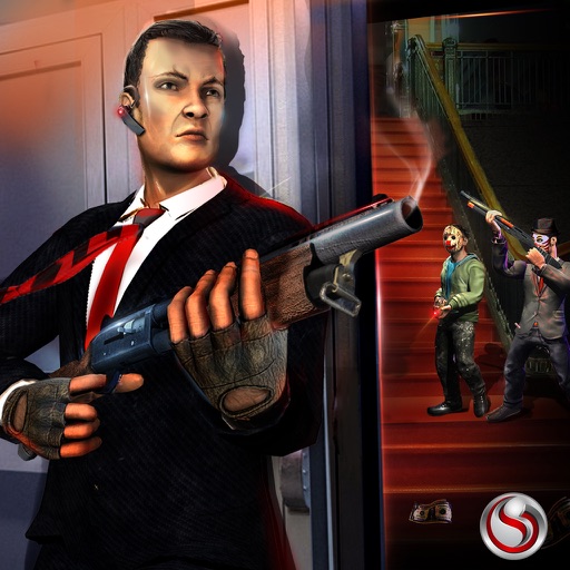 Secret Agent Bank Robbery Escape - Shooting Game icon