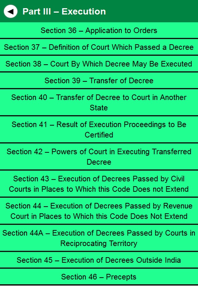 CPC Code of Civil Procedure screenshot 3