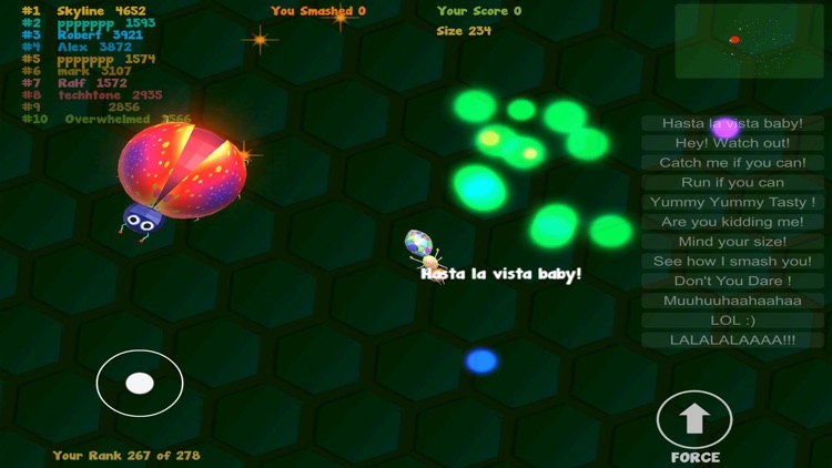insect.io - Hungry io Evolution