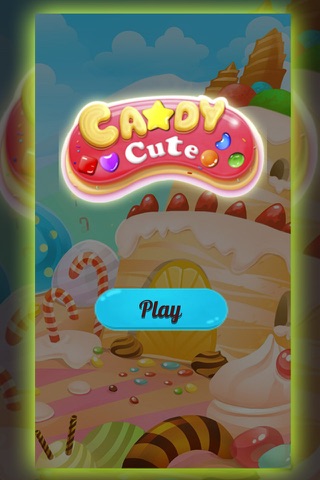 Cute Candy Match3 Puzzle Game screenshot 2