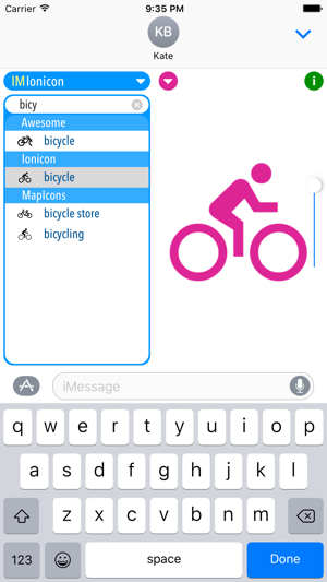 IMMaterial - Icon Font Stickers for Messages(圖4)-速報App