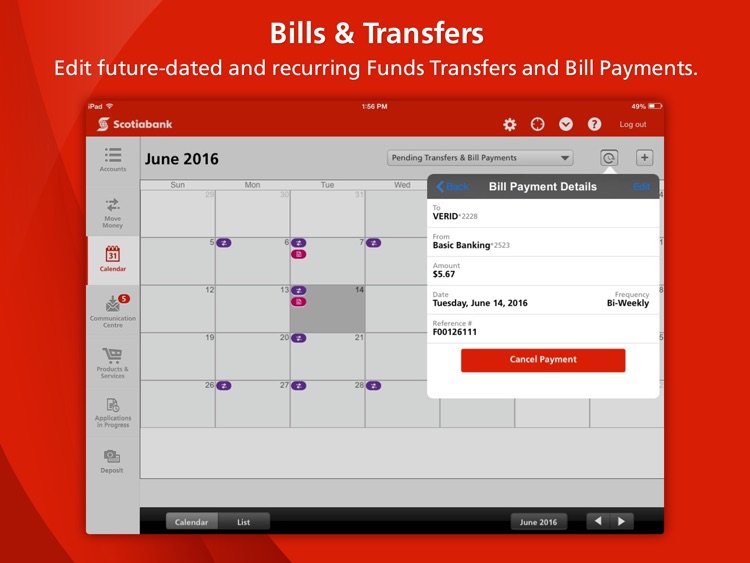 Scotiabank for iPad®