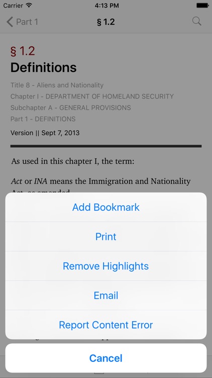 8 CFR - Aliens and Nationality (LawStack Series)