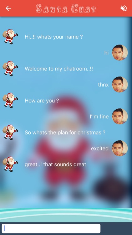 Santa Chat- Chat with Santa on Christmas