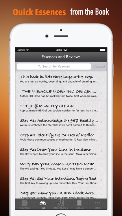 Practical Guide for The Miracle Morning:Life Tips