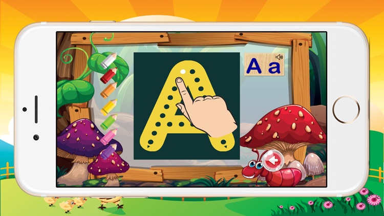 ABCD Alphabet Phonic Tracing Flashcards Toddlers