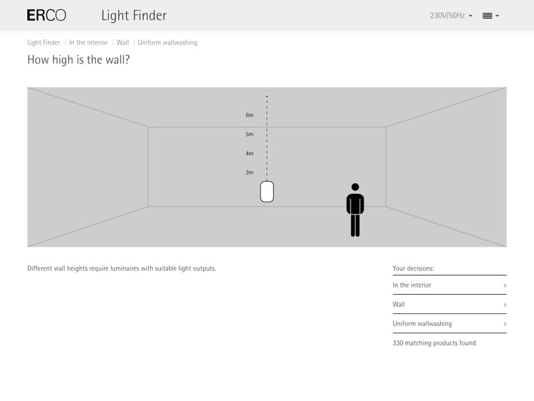 ERCO Light Finder