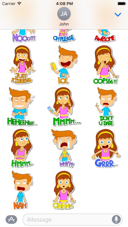 Emotion Kid Sticker