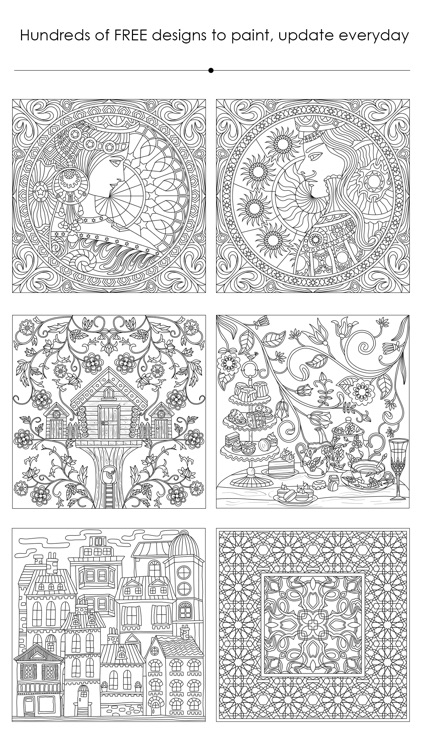 momi coloring - Secret Garden screenshot-3