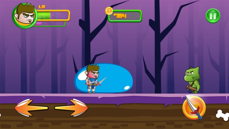 Heroic Knight Adventure Game