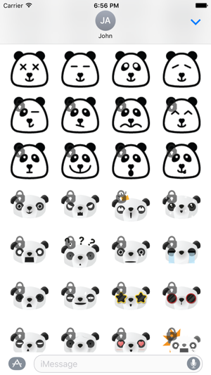 Panda Emoji Stickers(圖3)-速報App