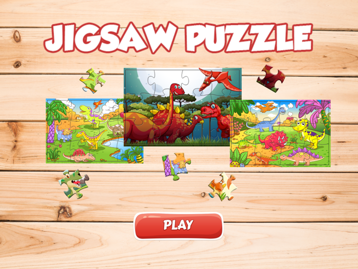 Toddler Animal Puzzle Dinosaurs HD