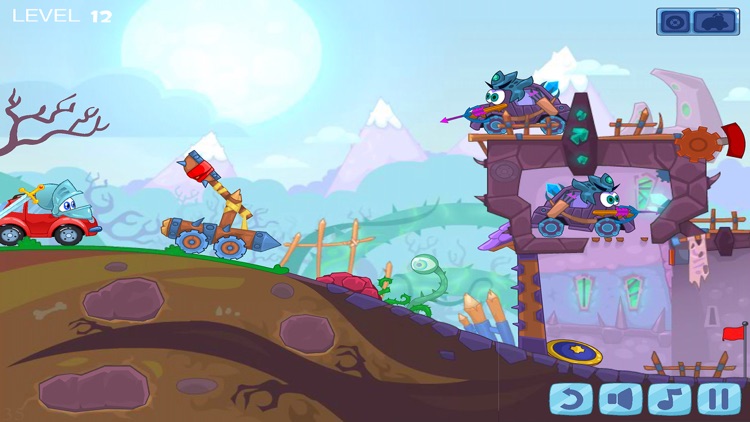 Wheely 6 Fairytale - Action Physics Puzzle Game screenshot-3