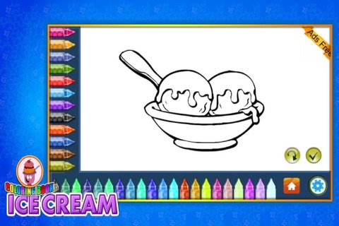 Coloring Book Ice Cream screenshot 3