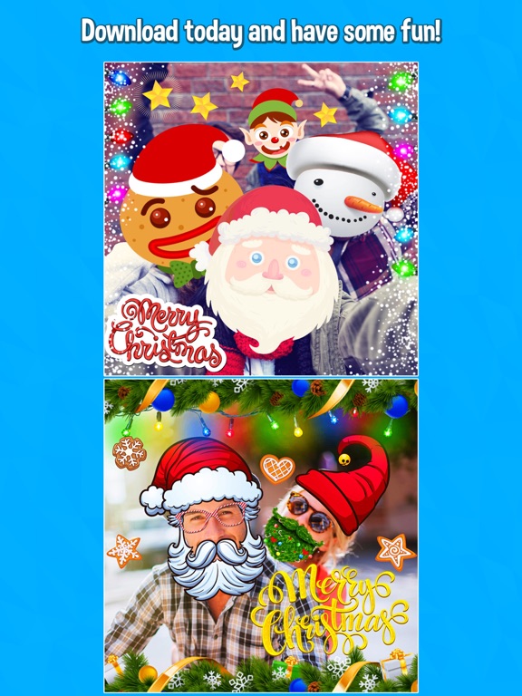 Dabbing Santa Photo Editor with Christmas Stickers screenshot 4